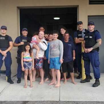 Coast Guard, Good Samaritan rescue 11 in Mississippi Sound